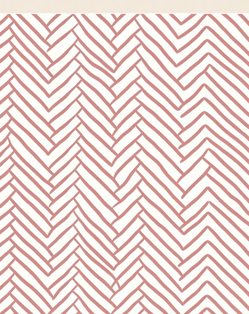 Rose Gold Woven Herringbone Vigor Rug