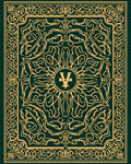 Emerald Gold Intricate Symmetry Mandala Rug