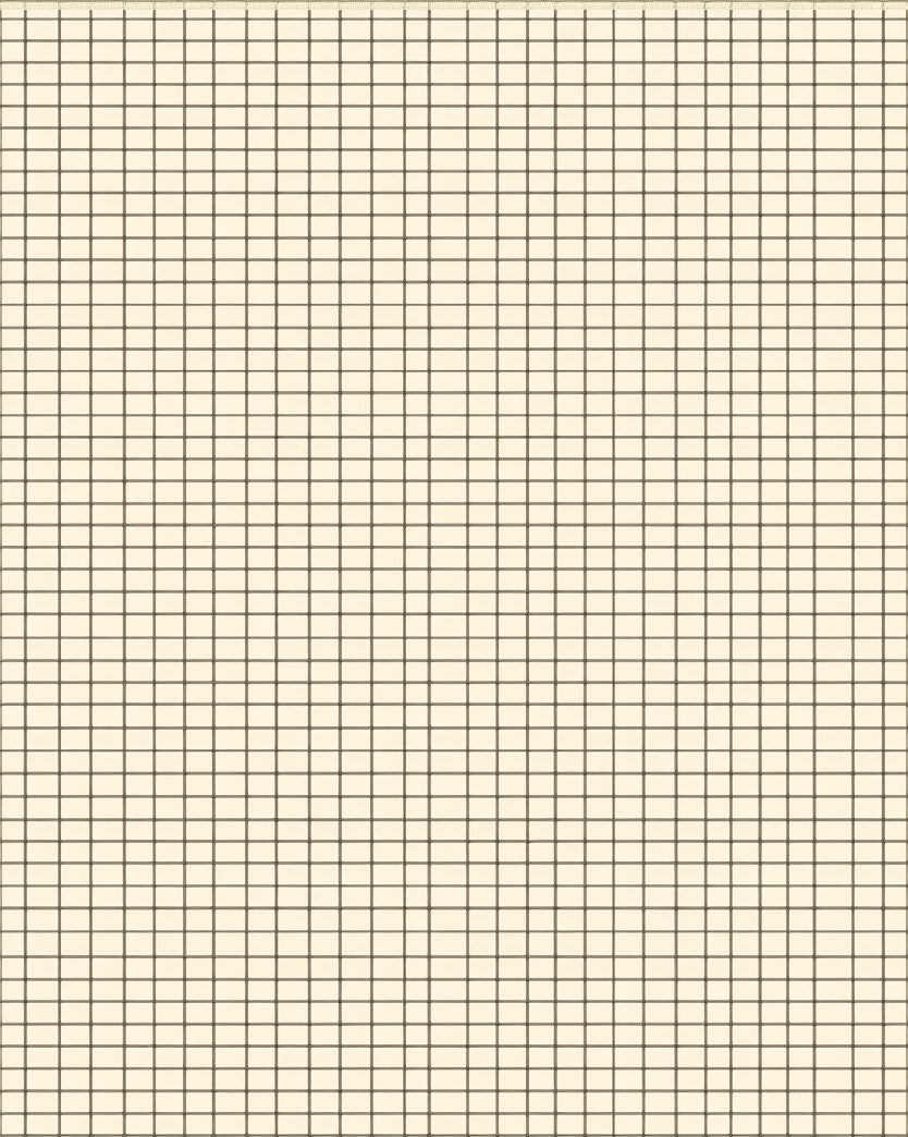 Cream and Brown Subtle Geometric Grid Rug