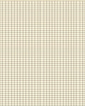 Cream and Brown Subtle Geometric Grid Rug