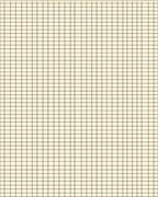Cream and Brown Subtle Geometric Grid Rug