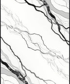 Monochromatic Abstract Organic Flow Rug