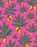 Emerald Bells Pink Background Rug