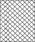 Black White Geometric Scale Layering Rug