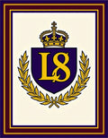 Royal Crest Emblem Laurel Wreath Rug