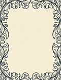 Cream Ivory Ornate Scroll Vine Rug