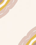 Golden Blush Gentle Arc Rug