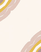 Golden Blush Gentle Arc Rug