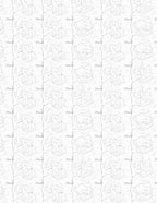 Abstract White Vertical Sculptural Lines Rug