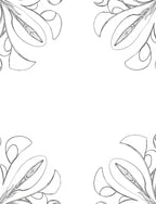 Elegant Gray Floral Scrolls Rug