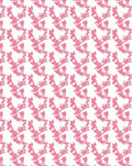 Pink Abstract Floral Strokes Rug