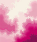 Fuchsia Pink Fractal Bloom Gradient Rug