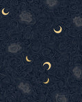 Cosmic Swirl Moon Night Rug