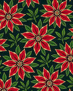 Crimson Red Floral Laurel Bloom Rug