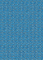 Deep Blue Intertwined Celtic Knot Rug