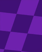 Bold Purple Diamond Check Plaid Rug