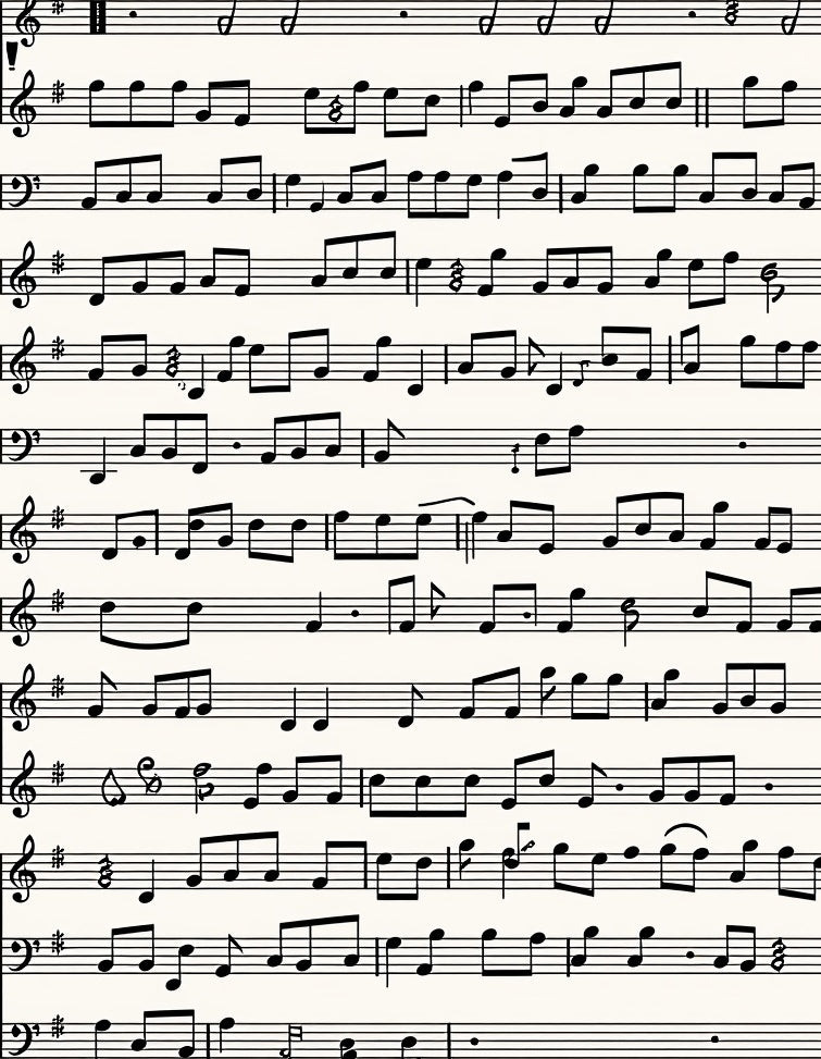 Black White Musical Notes Wallpaper Rug