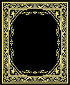 Golden Regal Floral Border Rug