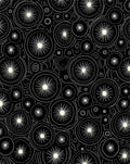 Midnight Sunburst Mandala Collection Rug