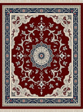 Ornate Medallion Floral Vines Rug