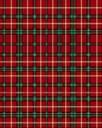 Classic Red Green Plaid Checkered Rug