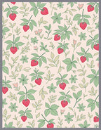 Sweet Strawberry Fields Garden Rug