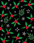 Red Holly Berry Holiday Accents Rug