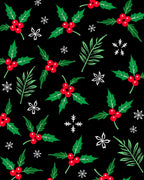 Red Holly Berry Holiday Accents Rug