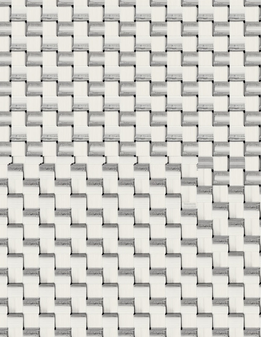 Cream and Gray Woven Geometric Rug