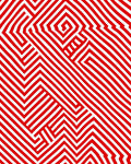 Stripe Ribbon Abstract Illusion Rug