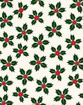 Christmas Holly Berry Blossom Rug