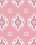 Pink and Cream Mandalas Rug