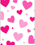 Pink Hearts Scatter Rug