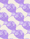 Lavender Abstract Organic Shape Rug