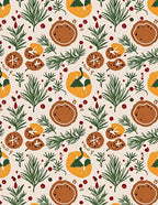 Autumn Harvest Gourds and Leaves Rug