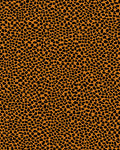 Orange Black Cracked Texture Rug