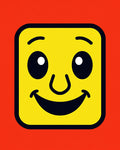 Happy Yellow Face Smiley Face Rug