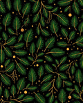 Evergreen Festive Starburst Holiday Branches Rug