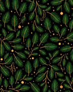 Evergreen Festive Starburst Holiday Branches Rug