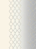 Golden Gray Lattice Detail Rug