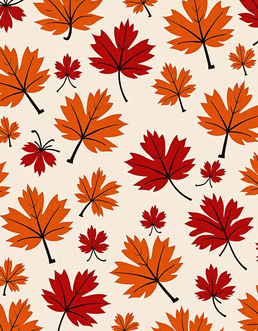 Autumn Maple Leaf Fall Colors Rug