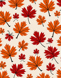 Autumn Maple Leaf Fall Colors Rug