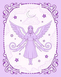 Lavender Angelic Celestial Dream Rug