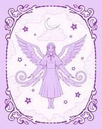 Lavender Angelic Celestial Dream Rug