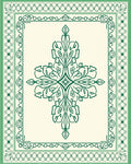 Ornate Verdant Botanical Flourish Rug