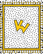 Yellow Abstract Pop Art Dots Rug