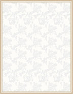 Soft Ivory Abstract Floral Swirl Rug