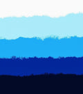 Deep Blue Gradient Abstract Waves Rug