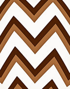 Chic Earthy Tone Chevron Layers Rug