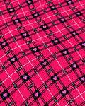 Pink Heart Plaid Tartan Check Rug